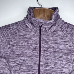 Mountain Hard Wear Purple Long Sleeve Women 1/4 zip Fleece Sz S